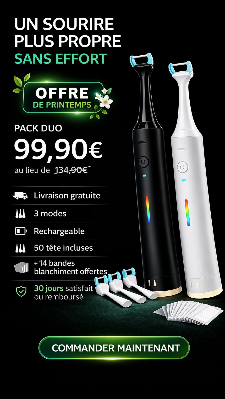 PACK DUO - Fil dentaire électrique - Hydrosmile